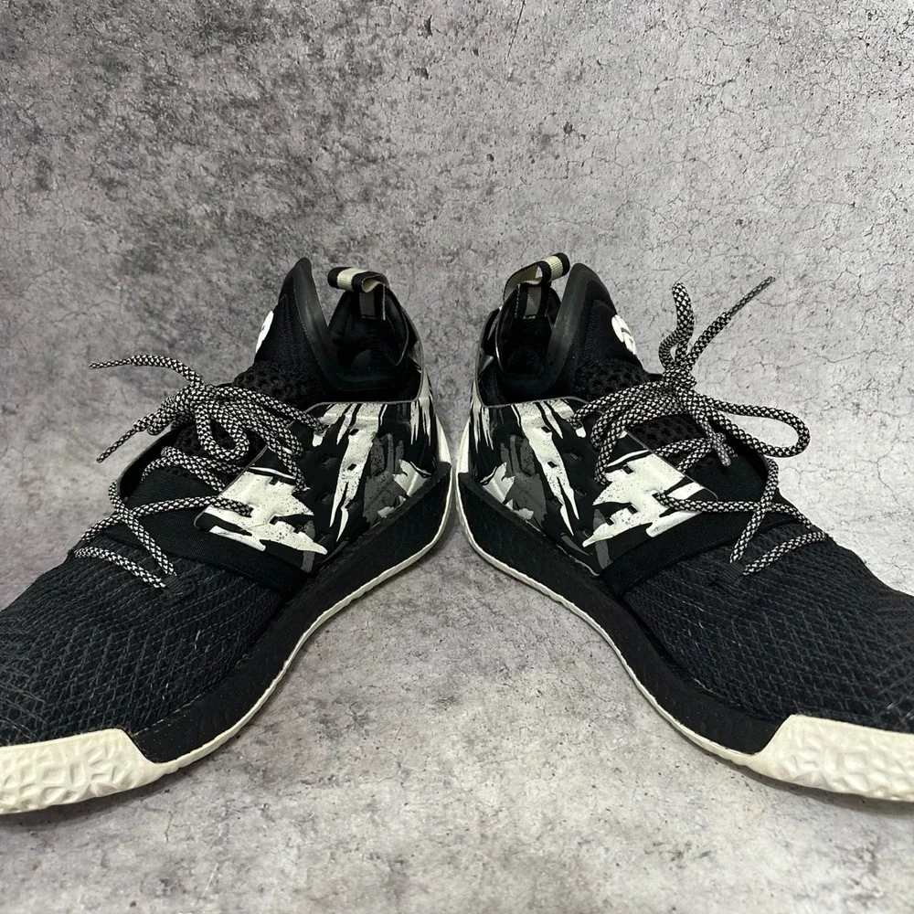 Adidas James Harden Vol 2 Shoes Mens 11.5 Black Traffic Jam (NO INSOLES)